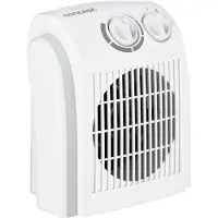 Concept VT-7010, Radiator/fan, Flur, Weiß, Drehregler, 1500 W, 750 W