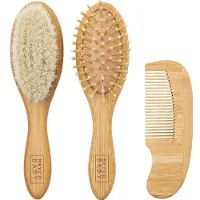 Meyco Baby Universal Natural Bamboo Bürste 3 Einheiten