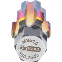 Ks Tools Gewindeschneider mit Führungsbolzen - 150.2543