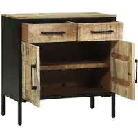 vidaXL Sideboard mit Schubladen 70 x 35 x 70 cm Massivholz Mango