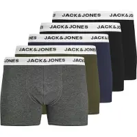 Jack & Jones Trunk "JACBASIC WHITE WB TRUNKS 5 PACK NOOS" Packung, 5 Stk.