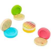 Bigjigs Kastagnettenfarbenes Holz