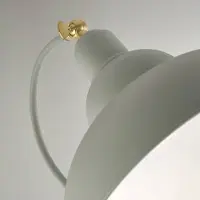 Searchlight Stehleuchte Yosra, taupe, Metall, 166 cm, E27