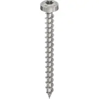 Heco -TOPIX-plus Rundkopf Variables Vollgewinde T-10 blank, gleitbeschichtet