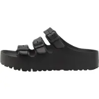Birkenstock Sandale Damen Florida III EVA Papillio Flex Platform Black Narrow-Schuhgröße 37