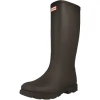 Hunter Boots Unisex Downpour Tall Insulated Boot chocolate brown (CB) 9