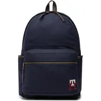 Tommy Hilfiger Rucksack Notebookhalter Arbeit Freizeit Wollmischung Stoff Artikel AM0AM10290 cm. 36 x 38 x 17 (ungefähr), UNICA - ONE SIZE, Lana 10%,Poliestere 85%,Poliuretano 5%