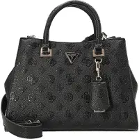 GUESS Stylische Schwarze Damentasche mit abnehmbarem Schultergurt & Innentaschen