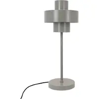 Dyberg Larsen Stoke Tischleuchte Grau - , Stoke, Grau, für Wohnzimmer, Metall, Design