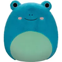 Squishmallows P19 Fuzz Ludwig Frog (1995521) Teddybär Blau Kinder Blau One Size