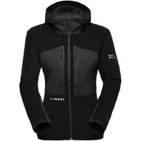 Mammut - Women's Eiger Nordwand Pro Midlayer Air Hooded - Fleecejacke Gr XS schwarz
