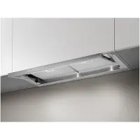 Elica Lever PRF0160153 Flachschirmhaube 60 cm Edelstahl Glas