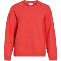 Vila Viliga Rundhals Strickpullover