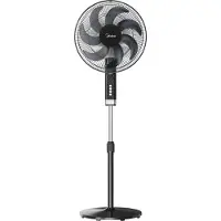 Midea MFS402M0BPK | Stand Fan | Black | Diameter 40 cm | Number of speeds 3 | Oscillation | 50 W