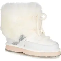 Emu Schuhe Australia Blurred Glossy Coconut W12812Coconut