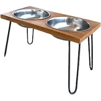 Quapas! Premium Teak Futterstation - M