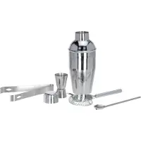 Excellent houseware Edelstahl Cocktailshaker 5 Stücke