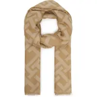 Tommy Hilfiger Schal Th Monogram Heavy Scarf AW0AW18051 Beige