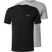 Marc o'polo T-Shirt Casual Bequem sitzend T-Shirt, SSL, Logo Print, Doubl