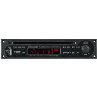 Monacor PA-1140RCD RDS-Tuner-/CD-Spieler-Einschub, USB-Schnittstelle