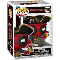 Mattel FK83986 - Marvel POP! Plus Vinyl Figur Deadpool as Long John Silver 9 cm - Neu