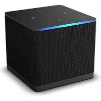 Amazon Fire TV Cube, Schwarz, H.264, H.265, VP9, BMP, GIF, JPEG, PNG, AAC-LC, AC3, EAC3, FLAC, MP3, PCM, Vorbis, Wave, 2000 MHz, 16 GB