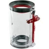 Alapure Staubbehälter passend für Dyson V10 (SV12) groß 195mm