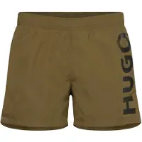 HUGO Badeshorts "ABAS" seitlich mit großem HUGO Logo-Print