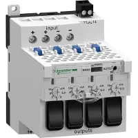 Schneider Electric Electric ABL8PRP24100 Elektronisches Schutzmodul, Modicon ABL8, 1-4 Kanäle, 40A, 1-10A pro Kanal