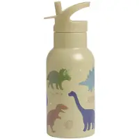 A Little Lovely Company Dinosaurs Steel Flasche