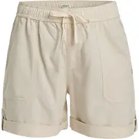 Roxy Bermudas "Sweetest Day", Damen, Gr. M, beige (egret), Obermaterial: 55% Lyocell, 45% Baumwolle., Hosen Bermudas