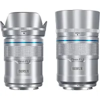 Sirui Sniper 16mm und 75mm F1.2 APSC für Nikon Z-Mount Kit silber