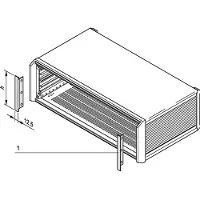Schroff SEITL.Blende PROPAC/PRO - Rack-Zubehör