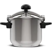 Taurus Classic Moments 6L, 6 l, Keramik, Gas, Induktion, Versiegelte Platte, Edelstahl, Edelstahl, Schwarz