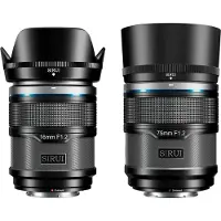 Sirui Sniper 16mm und 75mm F1.2 APSC für Fujifilm X-Mount Kit