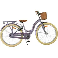 Volare Blossom Kinderfahrrad - Mädchen - 26 Zoll - Lila - Zwei Handbremsen