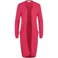 Vila Viril Longline Strickjacke