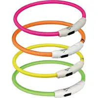 Trixie USB Leuchtring - Grün - M / L