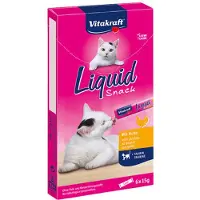Vitakraft Cat Liquid Snack - Chicken - 3 boxes