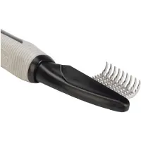 Beeztees Klettverschluss-Kamm - Grob - Schwarz/Grau - 19 cm