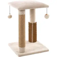 Flamingo Sno 3 Baum Katze Beige 34x34x50cm Beige 34x34x50cm