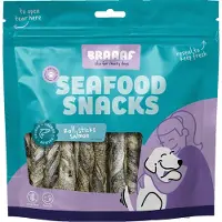 Braaaf Fischsnack Lachs-Rolle Twister - 12 cm - 175 g