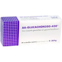 AA-Vet Glucachon - 500-400 - 30 Tabletten
