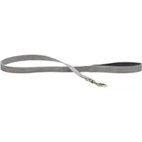 Beeztees Balacron Ax Hundeleine Kunstleder - Grau - 100 cm x 15 mm