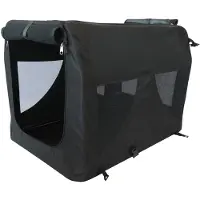 M PETS Komfort-Kiste - S - Schwarz - 51 x 33 x 33 cm