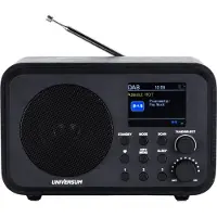 Universum DR 300 – DAB Digitalradio & UKW Radio – Bluetooth, Kopfhörerausgang, Akku-Betrieb