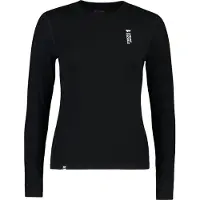 Mons Royale Cascade Merino Base Layer, Skiunterhemd, Damen, schwarz
