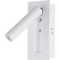 V-TAC Einbau-Wandleuchte mit 2W CREE LED-Chip, verstellbarer Spot, Weiß 3000K – Artikelnummer 239986