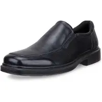 Ecco Slipper "Helsinki 2", Herren, Gr. 39, Textil, schwarz, Glattleder, Schuhe Slipper, Business Schuh, Anzugschuh in klassischem Look, Topseller