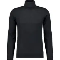 Ragman Rundhalspullover , Herren, Gr. 58, schwarz, Strick, 100% Wolle, Pullover Rundhalspullover